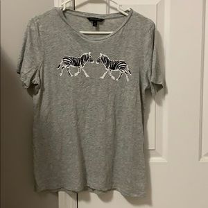 Banana Republic Zebra Tee